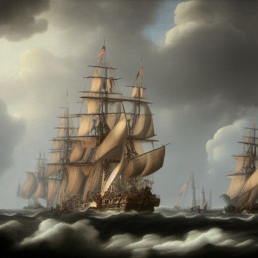 Epic Pirate Ship Battle in Stormy Seas