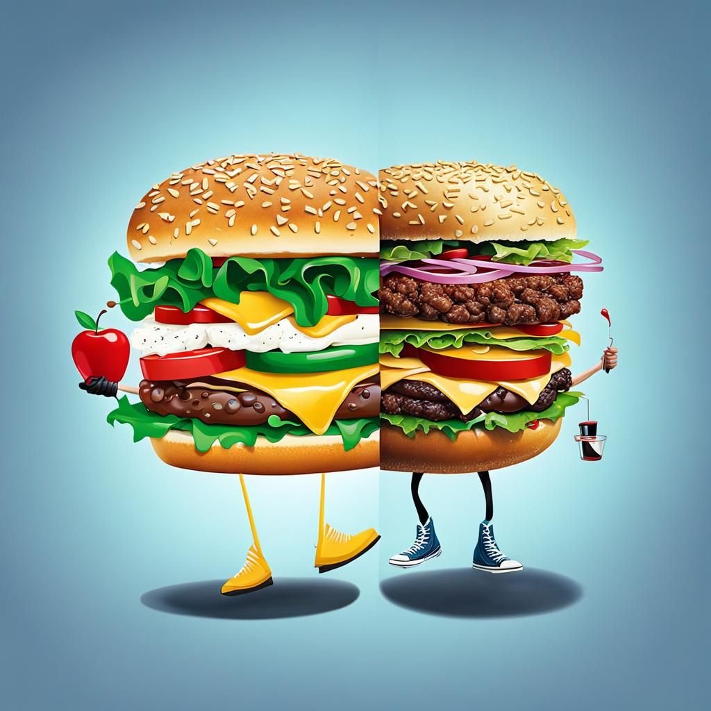 Burger Battle - Veggie or Beefy??