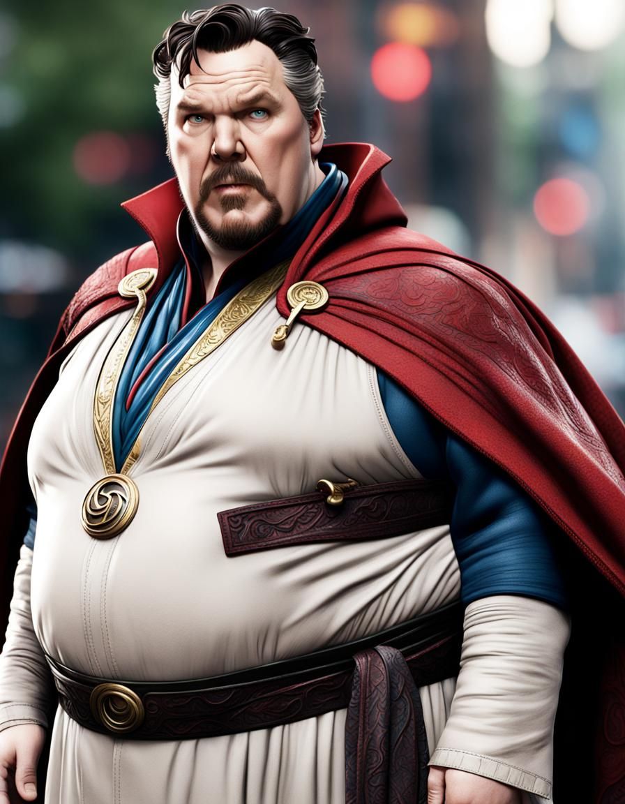 Morbidly Obese Doctor Strange in CGI