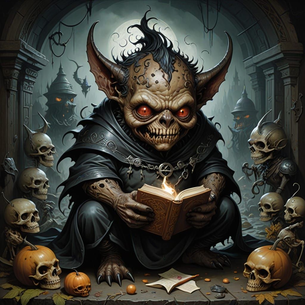 Grimdark Cityscape in a Futuristic Gothic Style