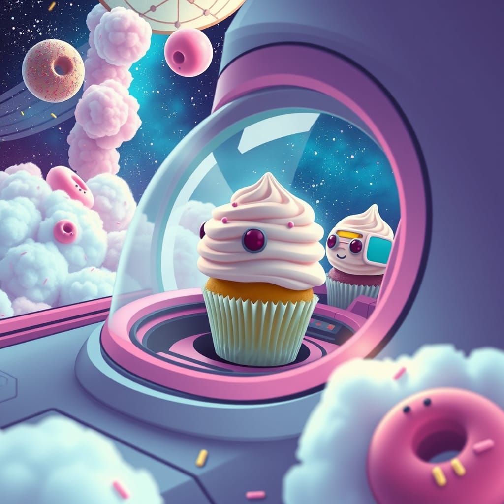Sugar Space Odyssey: Cupcake Astronauts Chart a Course throu...