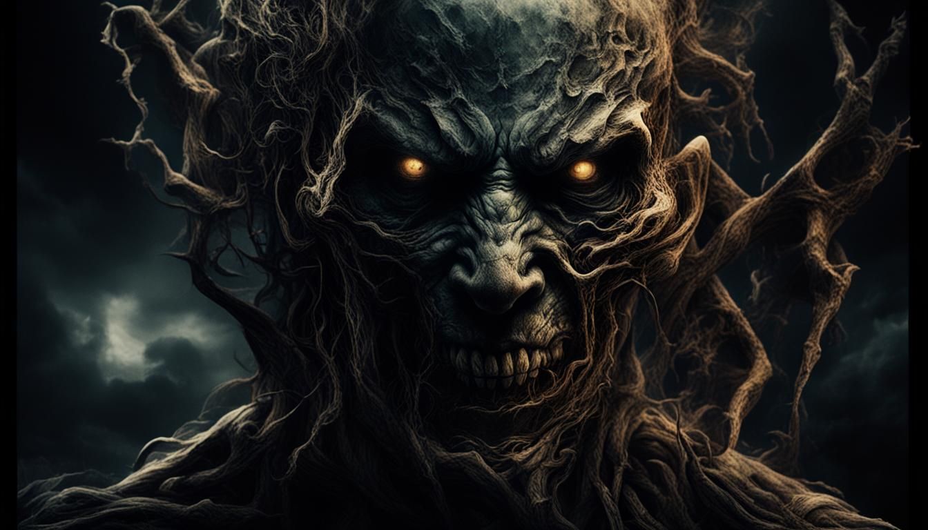 Creepy Banshee in Dark Hour Hues