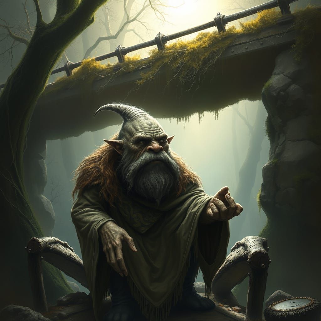 Plotting and scheming troll