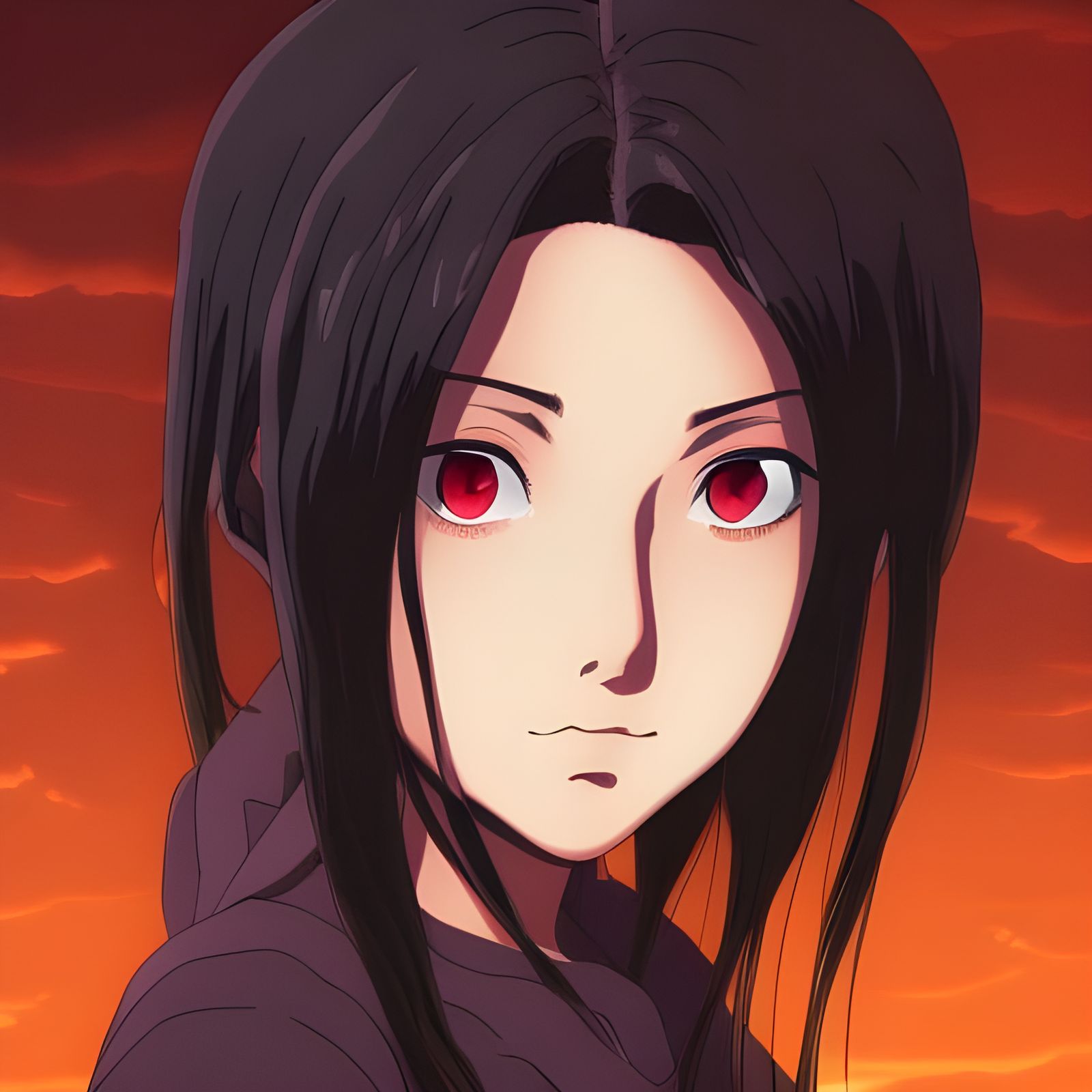 Anime Queen Portrait in Ghibli Style