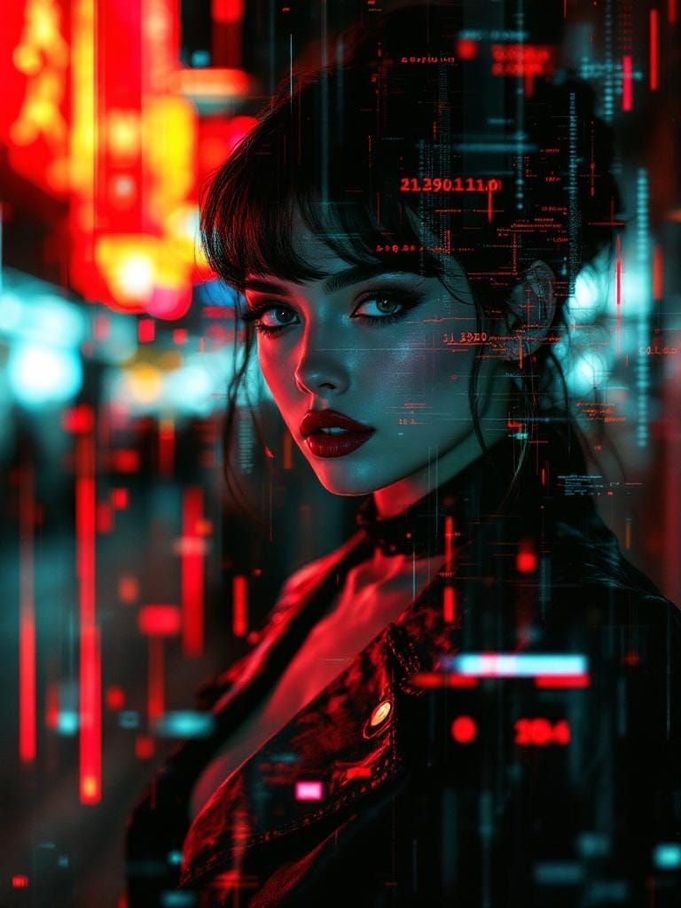 Glitch Photography with Digital Artifacts in Ryoji Ikeda Sty...