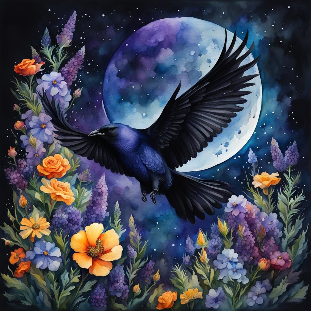 Moon Crow