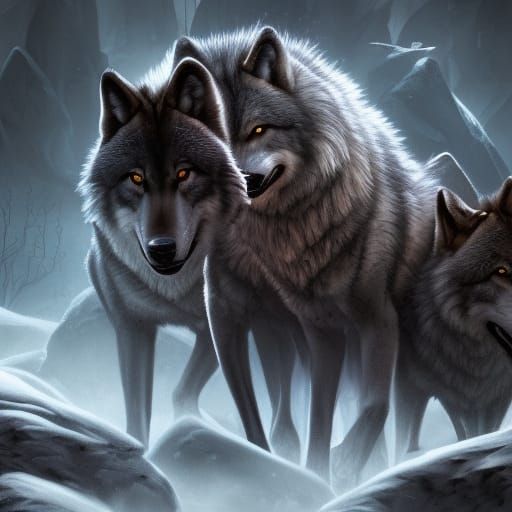 Wolves, wolf pack, Published