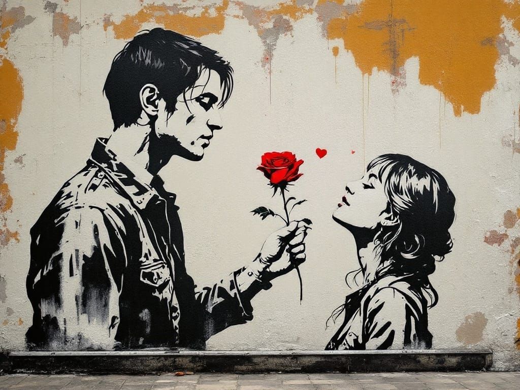 Graffiti: Love is all you need.  3