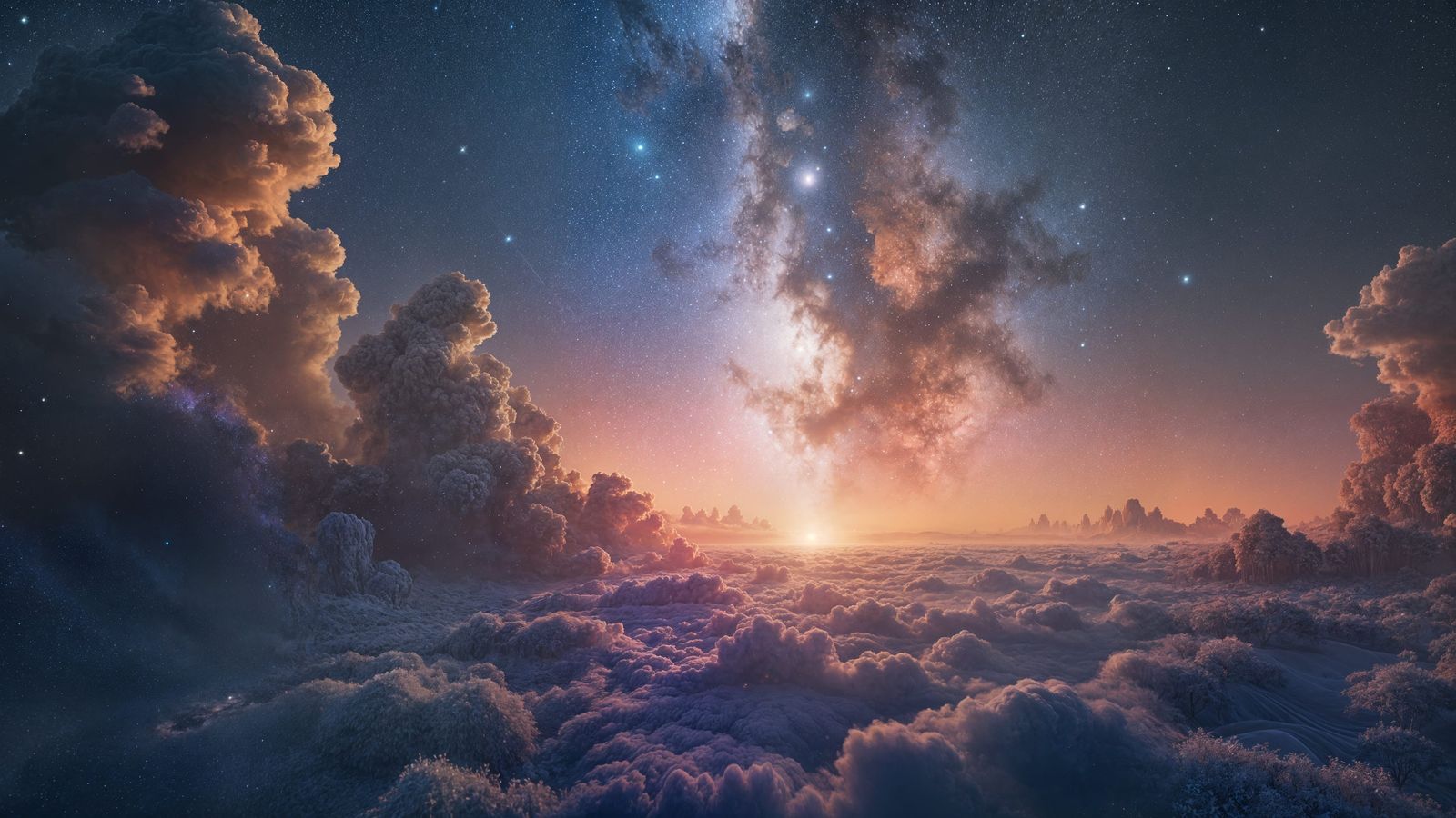 Ultra HD Realistic Galaxy with Ray Traced Lights