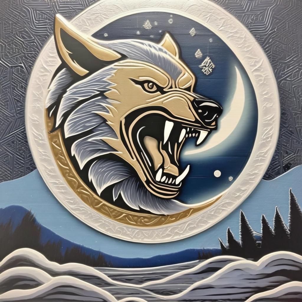 Scary Werewolf Generated by AI