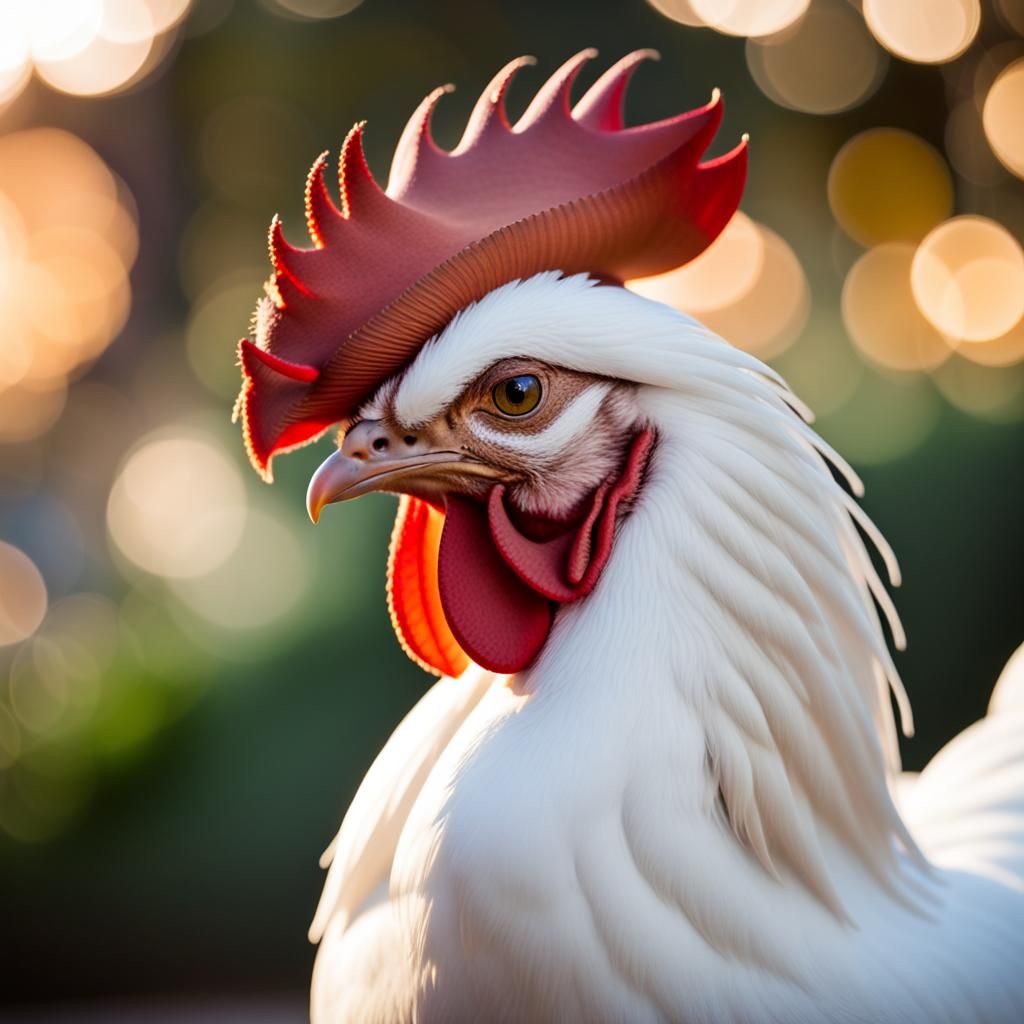Leghorn Hat in Sharp Focus