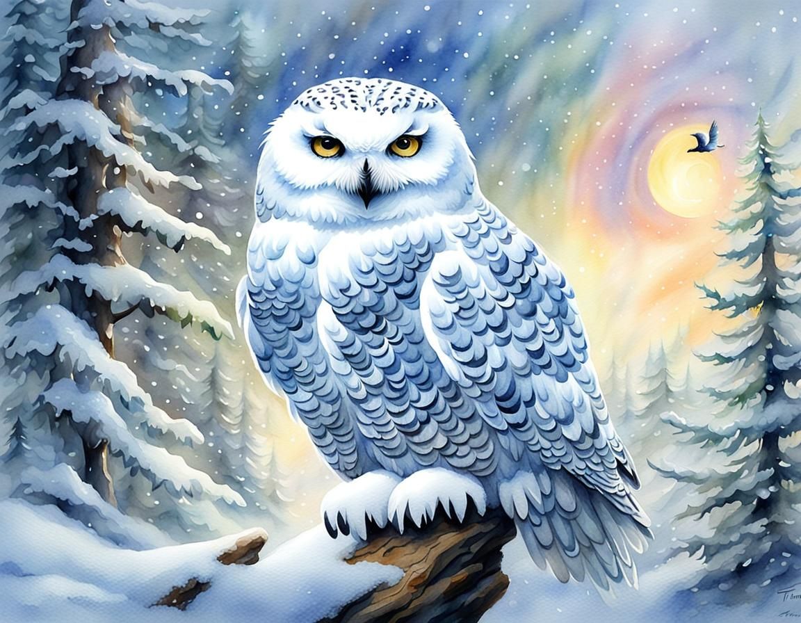 Get watched by the snowy owl