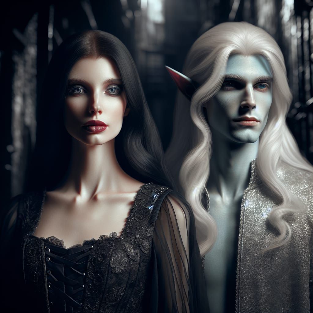 Vampire and her fae thrall