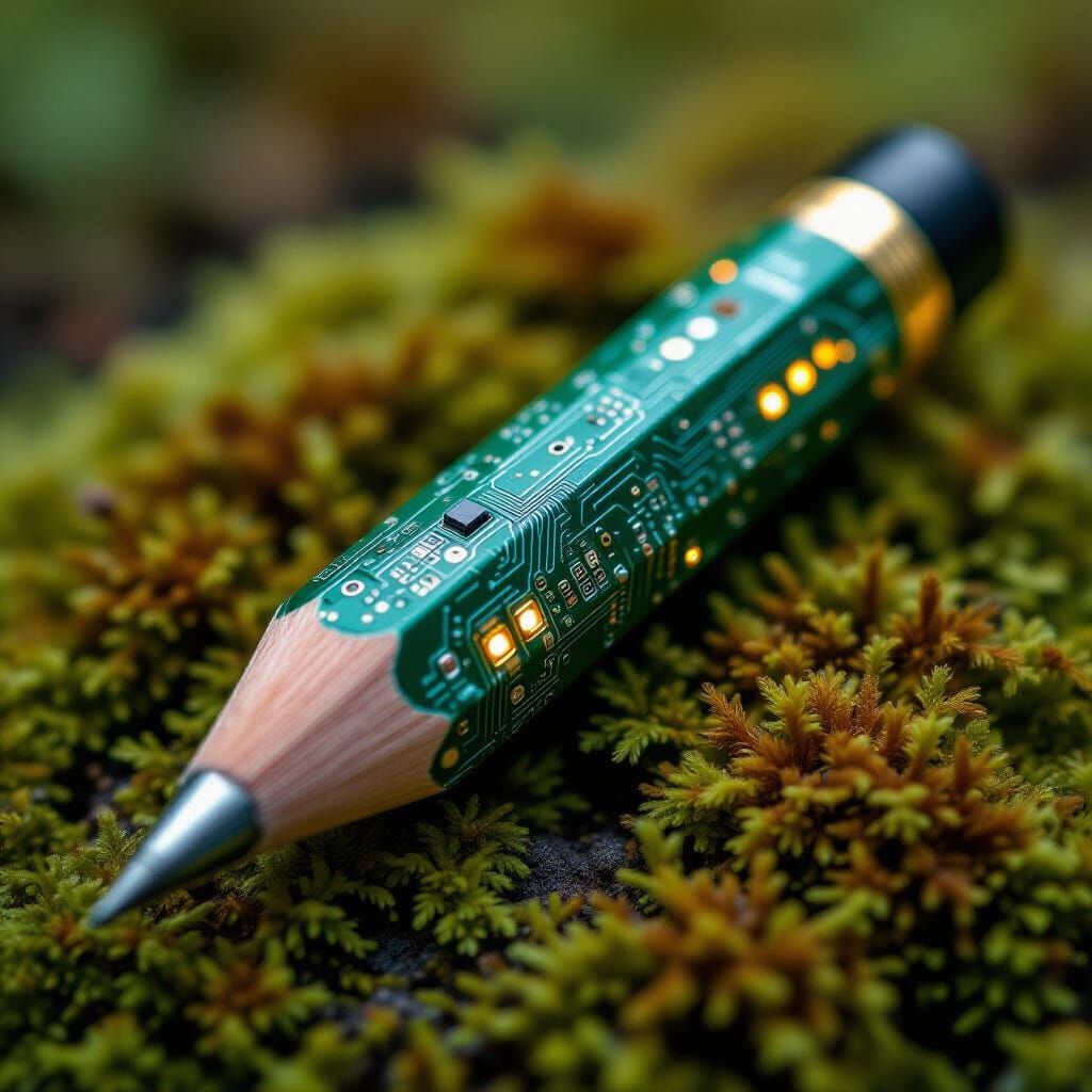 From graphite to silicon.