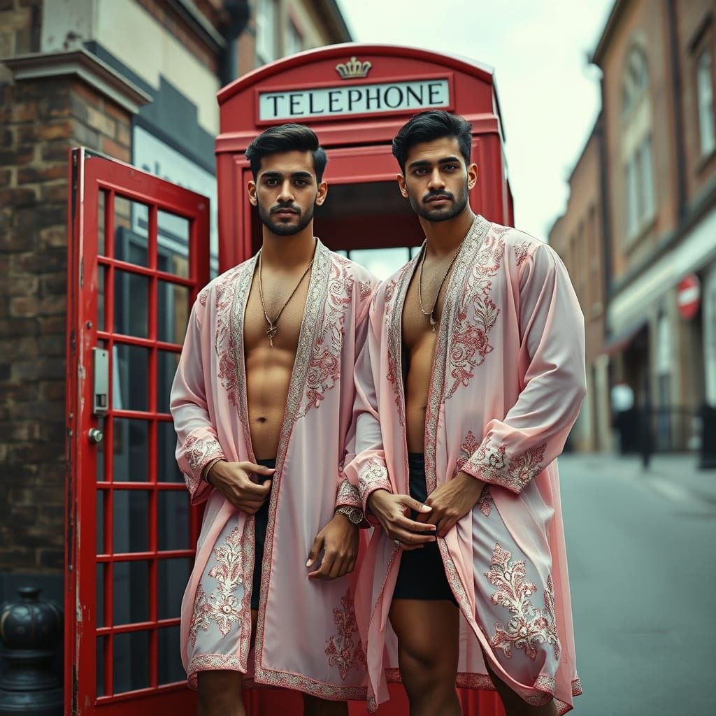 Indian Men's Fashion Shoot in England