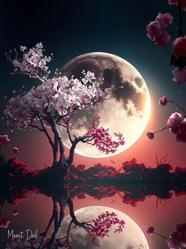 Magic Ink Flow Art in Photorealistic Style