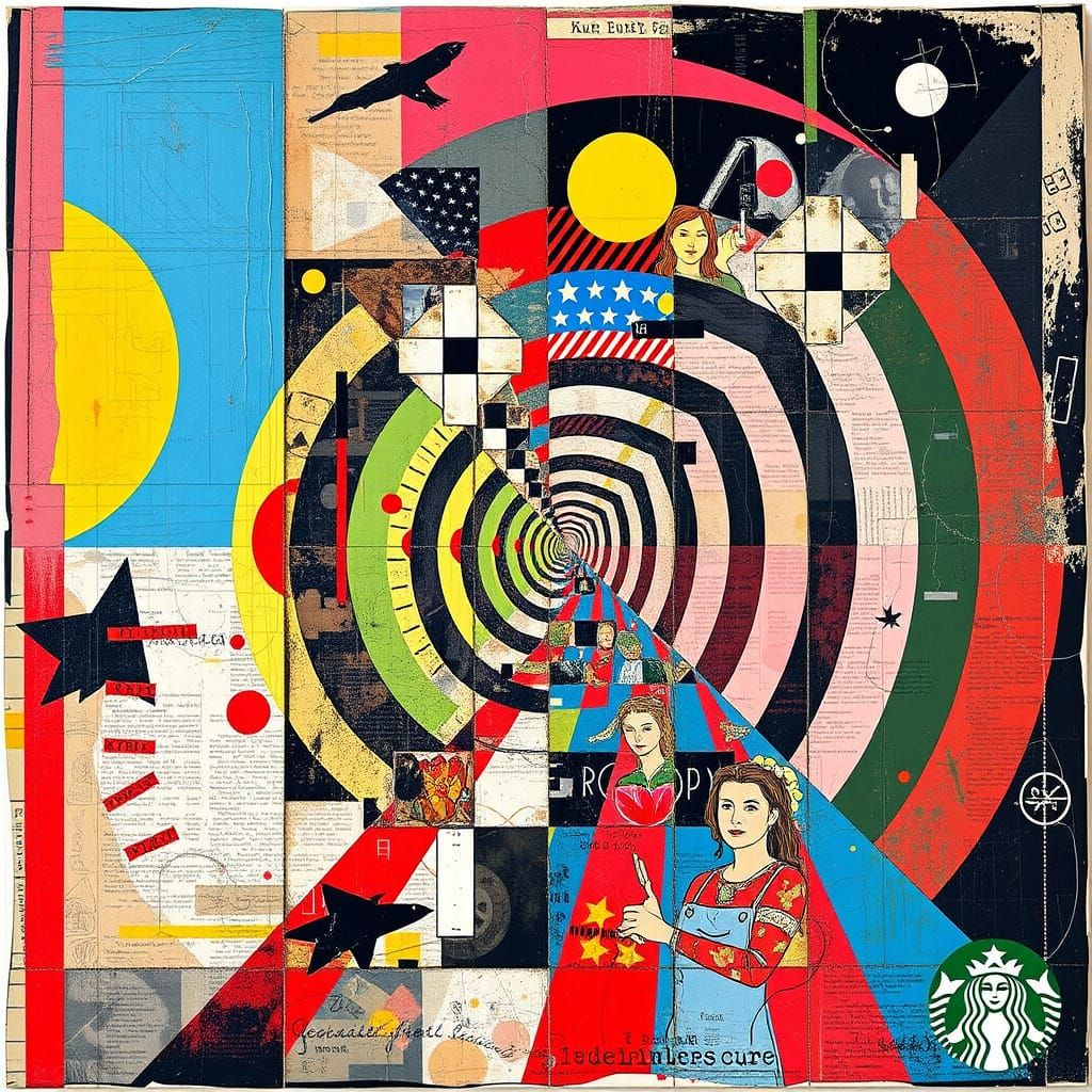 Surreal Test Pattern Celebrates Rebellion in Bright Colors