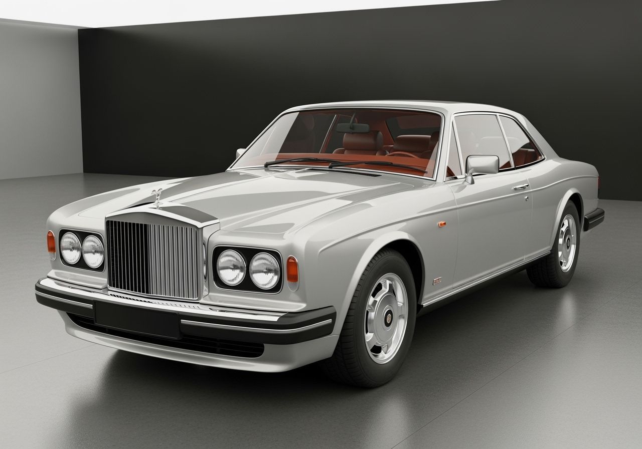 Fictional British Coupe: Ultra-Luxury Grand Touring in 3D