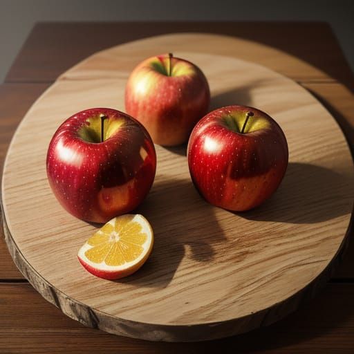 Surrealistic Still Life in Hyperrealistic Style