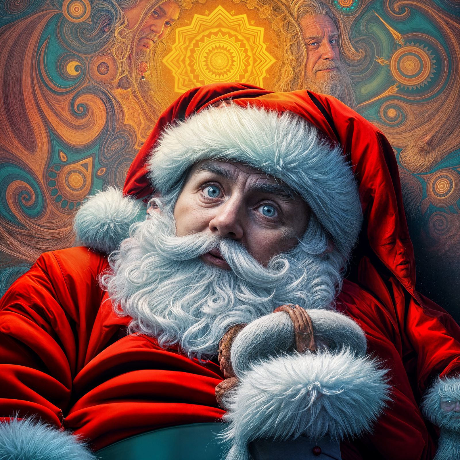 Jolly Saint Suffers Ego Death in Psychedelic Haze