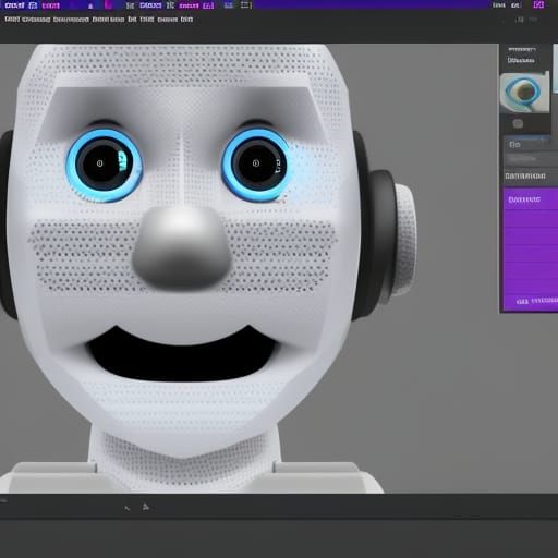 Friendly Chatbot for Fiverr Ad in Trending 3D Style