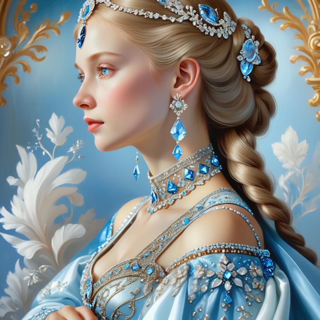 Renaissance Portrait of a Russian Princess