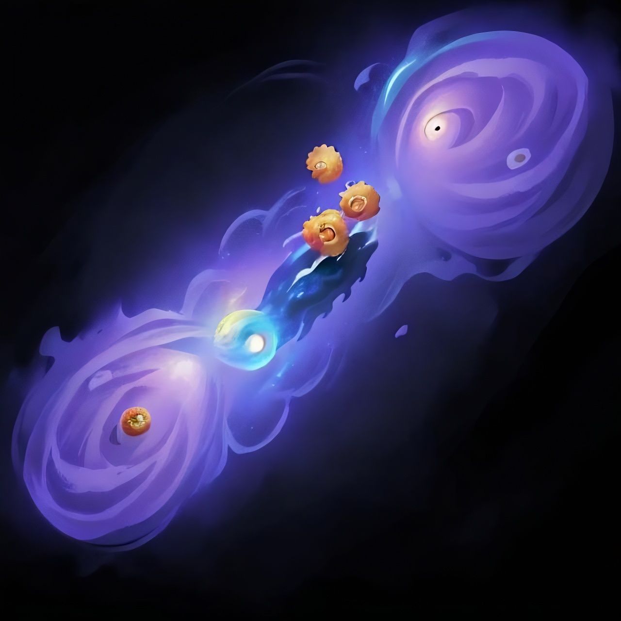 Fuzzy Cornflake Lost in the Cosmic Void