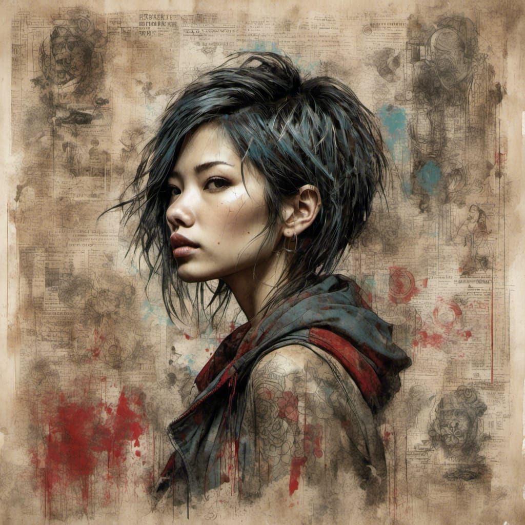 Grunge Poster Style Image