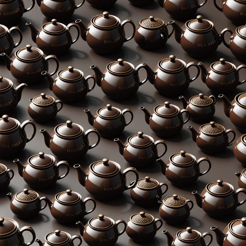 Choclate teapots