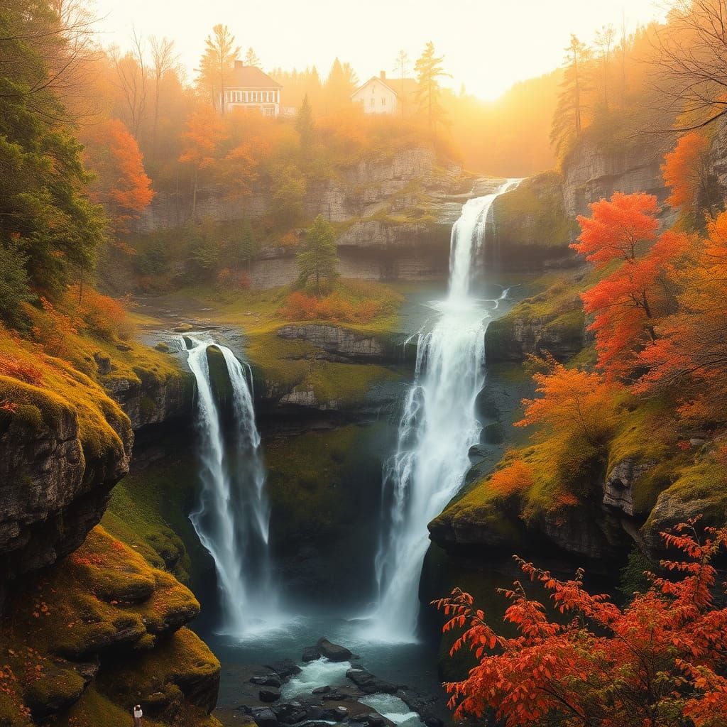 Waterfalls near Tazewell Virginia