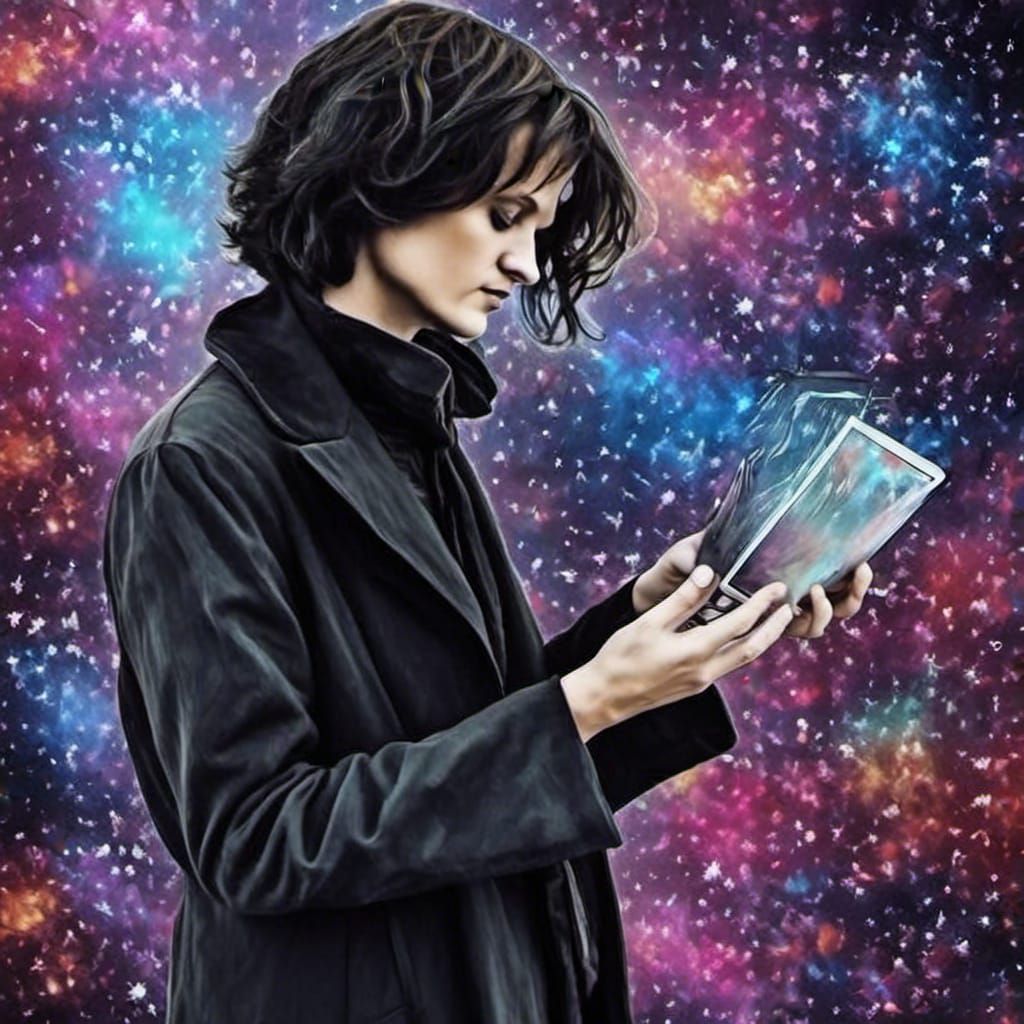 Ghost Hunter with Doctor Who Graffiti, Neo-Impressionism