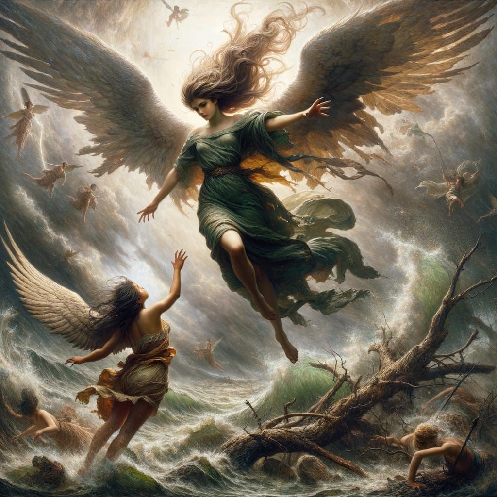 Divine Rescue Amidst Spring Flood