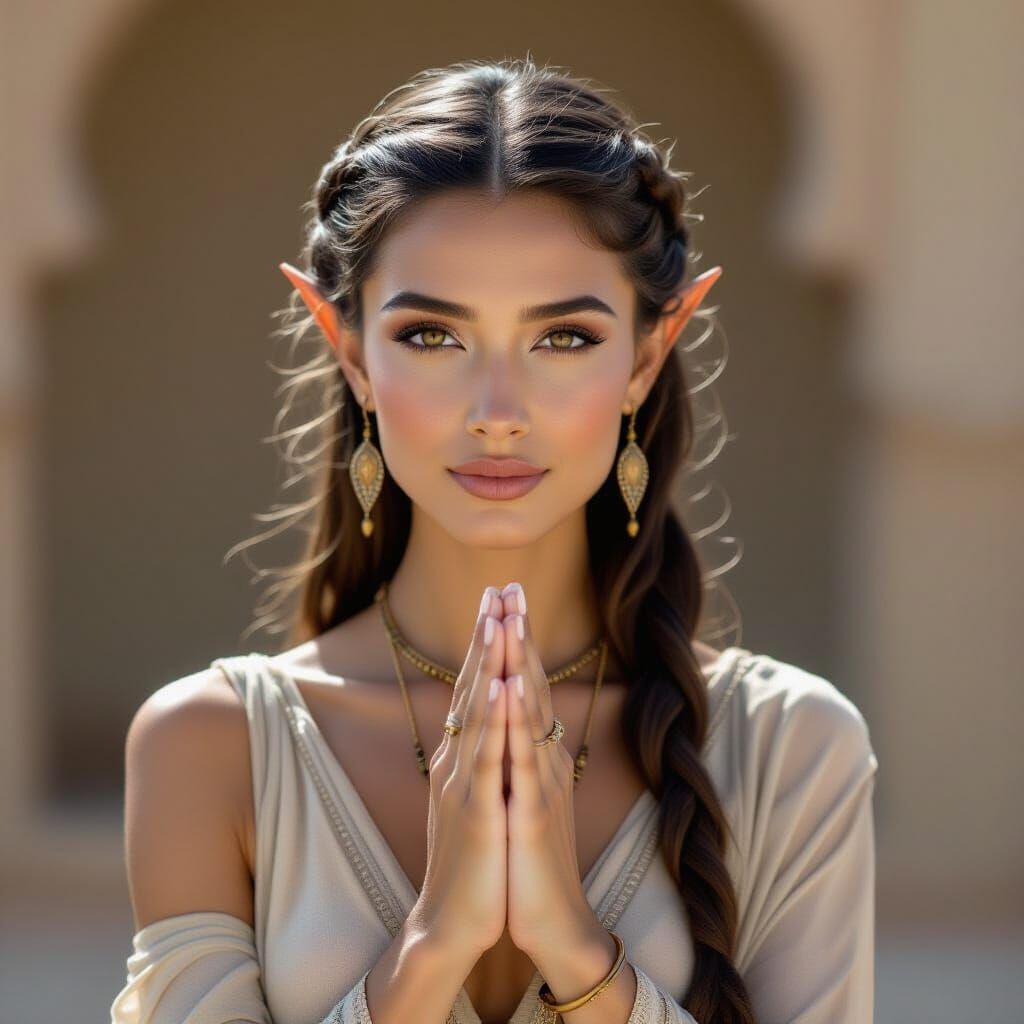 Sumari Alien Being, Tall and Muscular with Unique Features