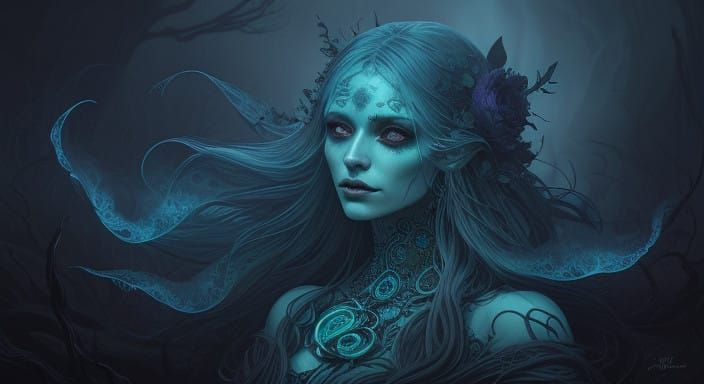 Spirits of the Mournful, Bioluminescent Bloom