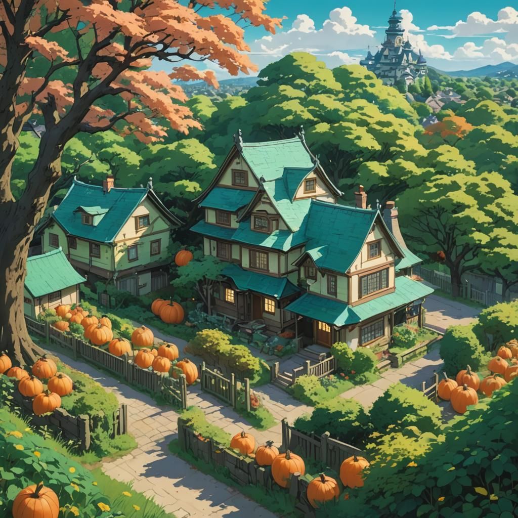 Halloween in Spring: Anime Key Visual