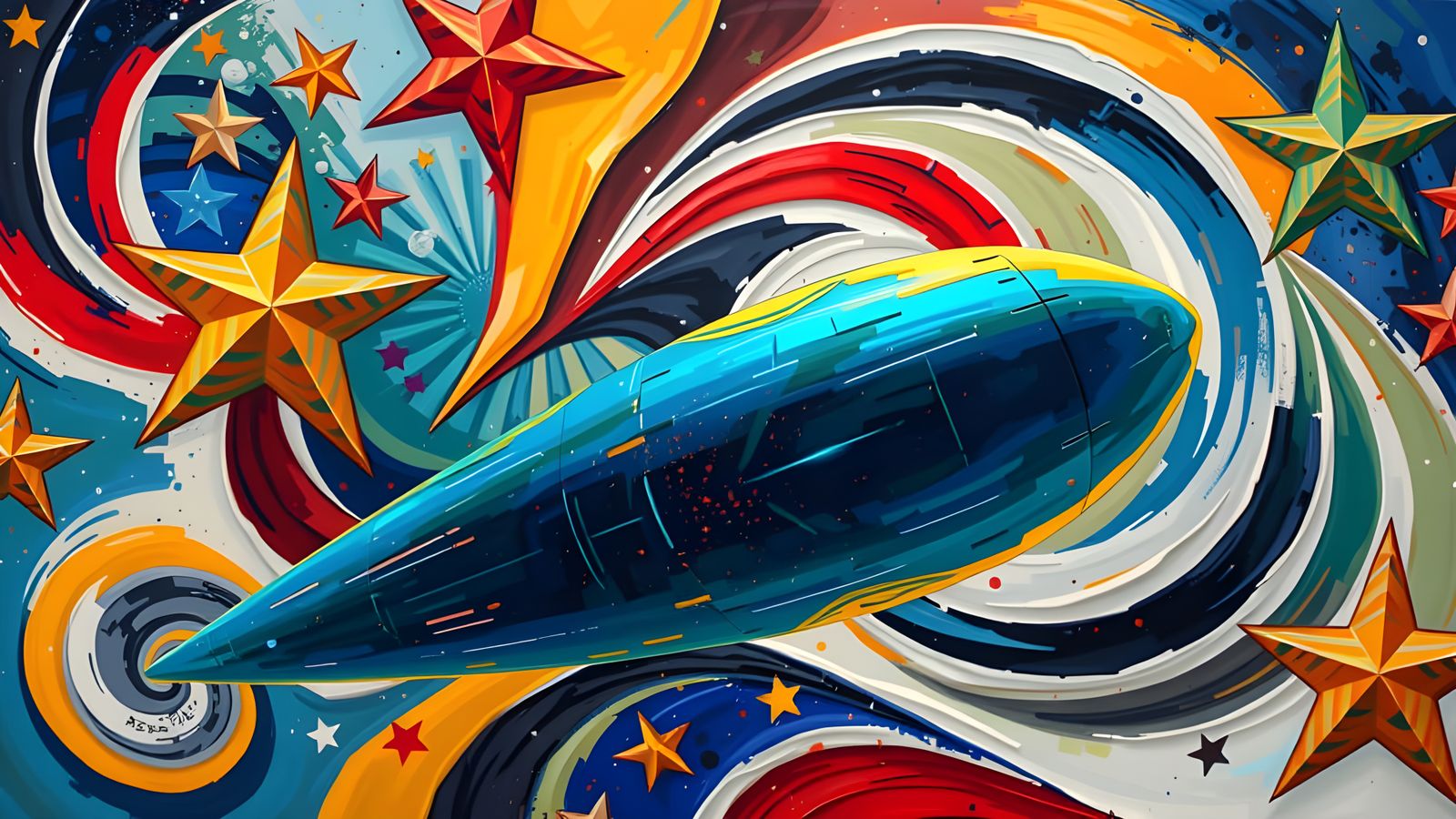 Cosmic Turbulence in Iridescent Splendor