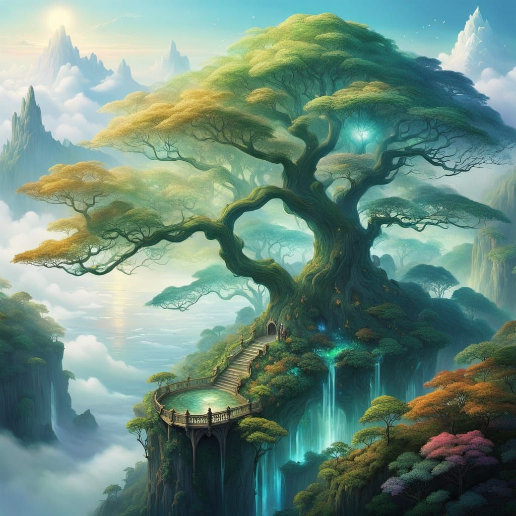 Island in the Enchanted Sea of Wonder