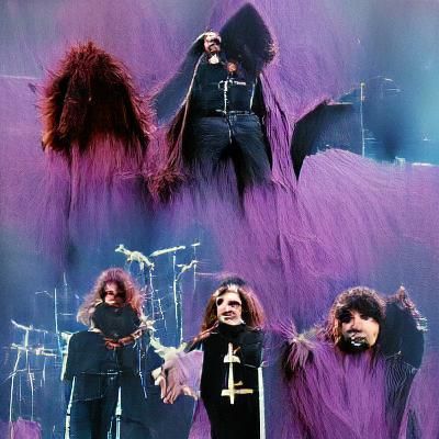 Black Sabbath Live Concert Photo
