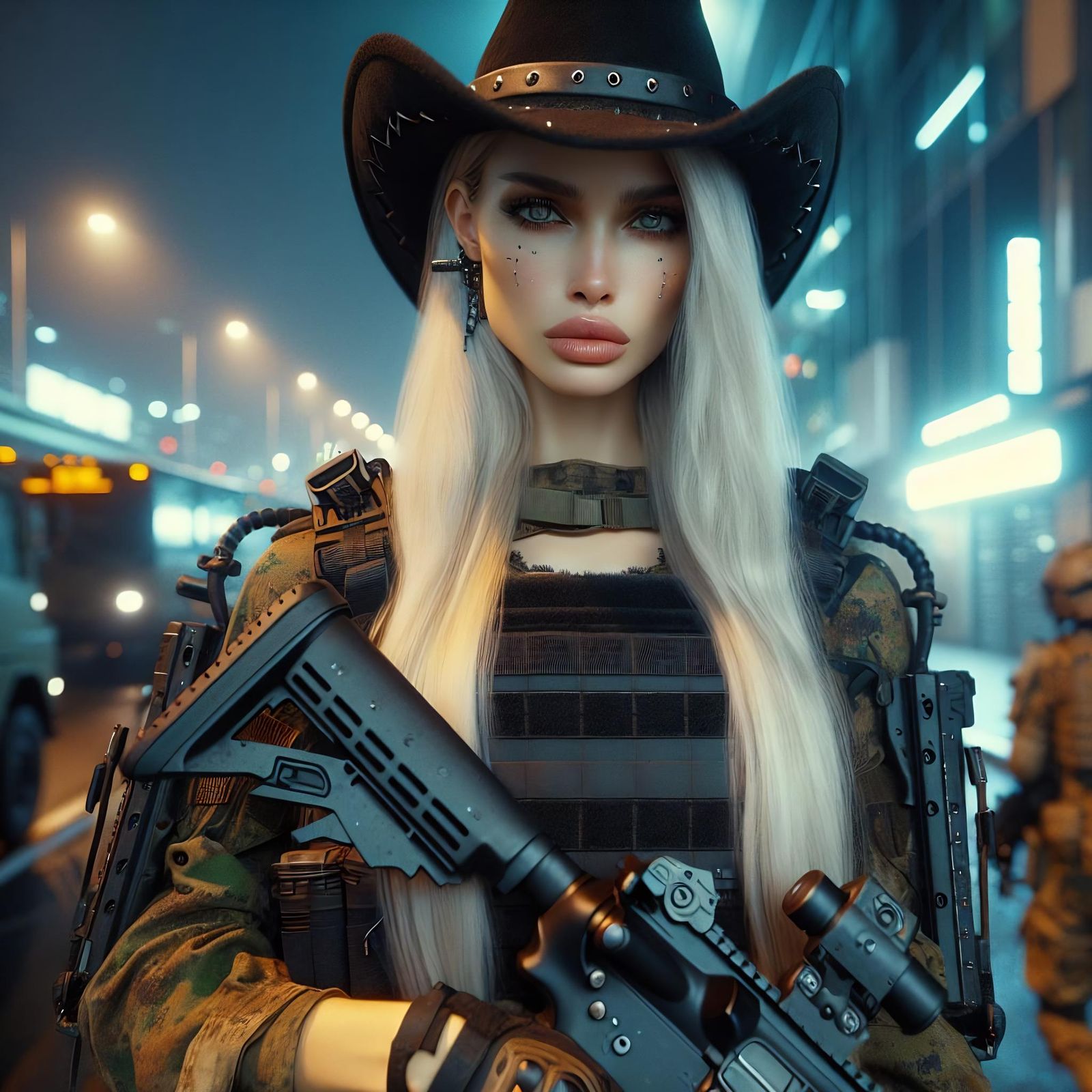 Cyberpunk 2077 Dallas -Milli-tech Solo NUSA