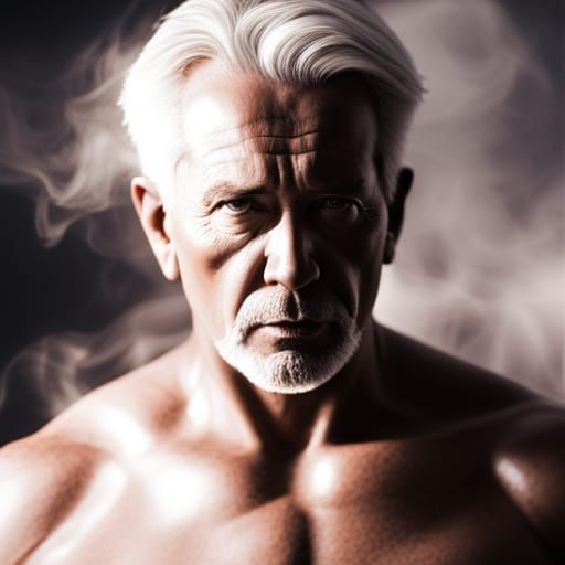 Dramatic Clay Sculpture in Cinematic Lighting