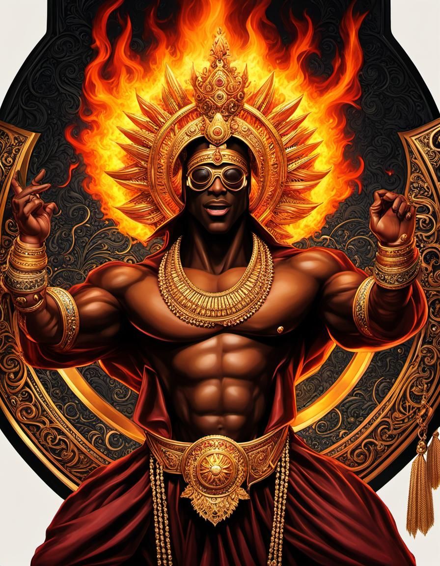 Burning Disco Inferno Scene