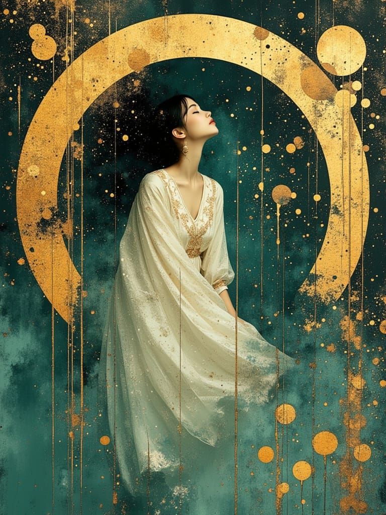 Surreal Goddess of the Sacred Spring