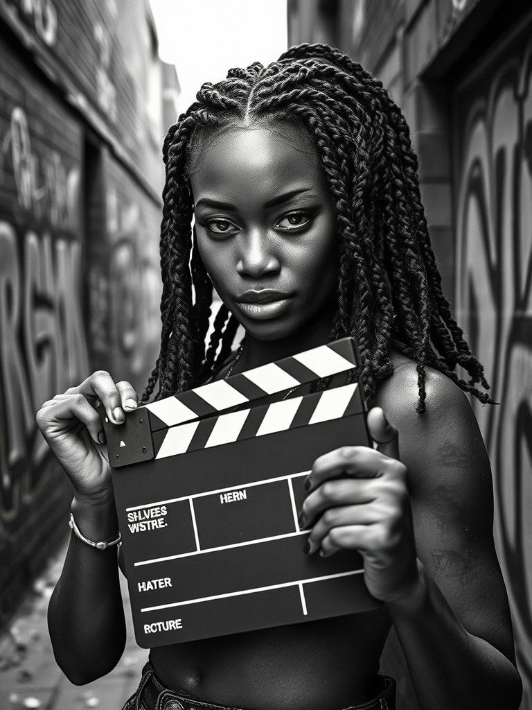 Intense Portrait in Hip-Hop Photography Style