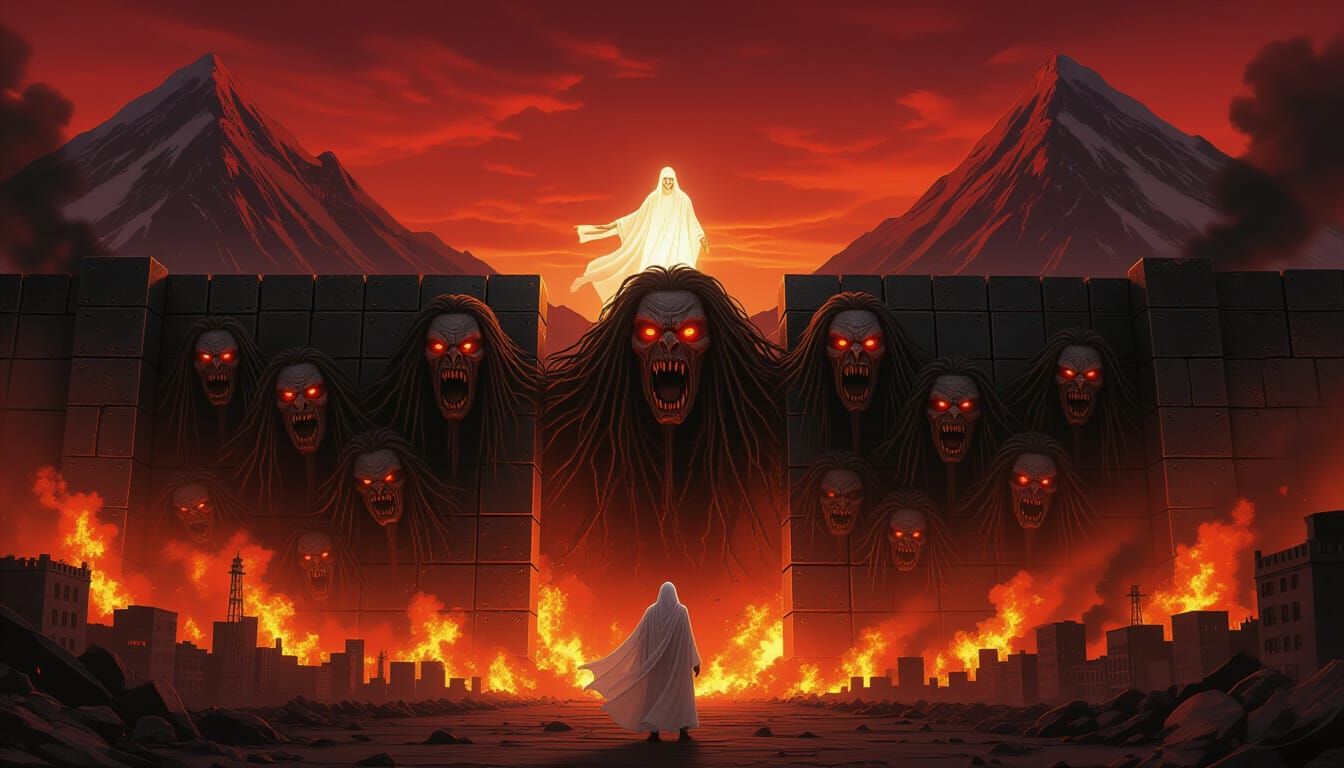 Monstrous Horde Breaks Through Ancient Iron Wall