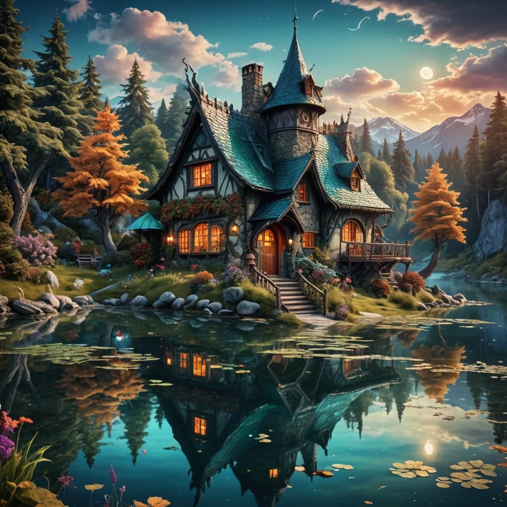 Pretty witch house