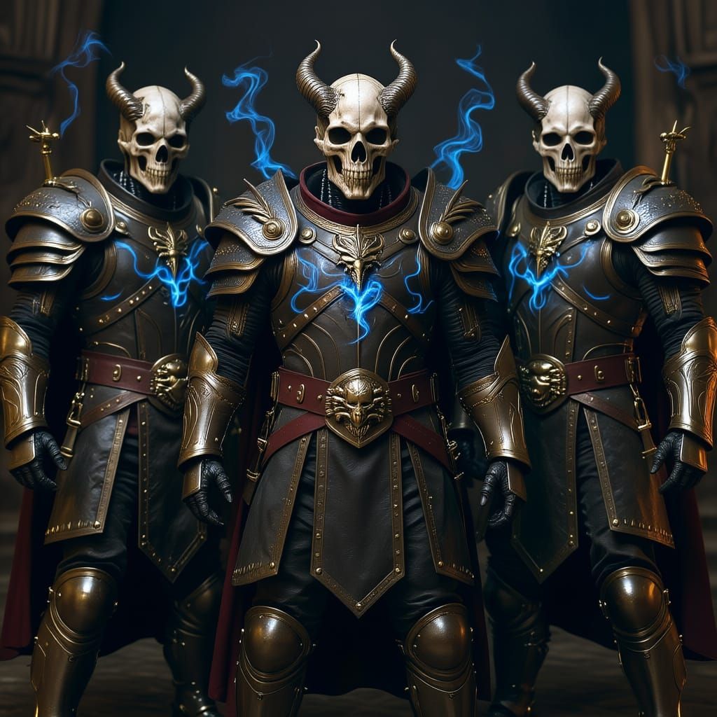 Asgardian Demons in Medieval Terminator Style