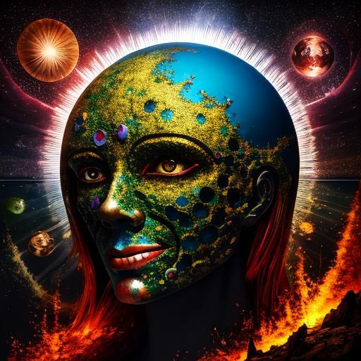 Colorful Hyperrealistic Masterpiece in 8K