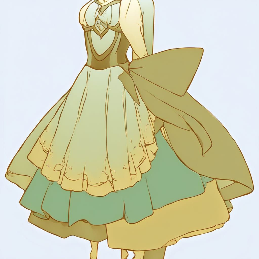 AI Generated Image of a Dress