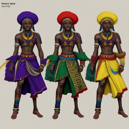 Mystical Voodoo Dancers: African Haitian Spirituality