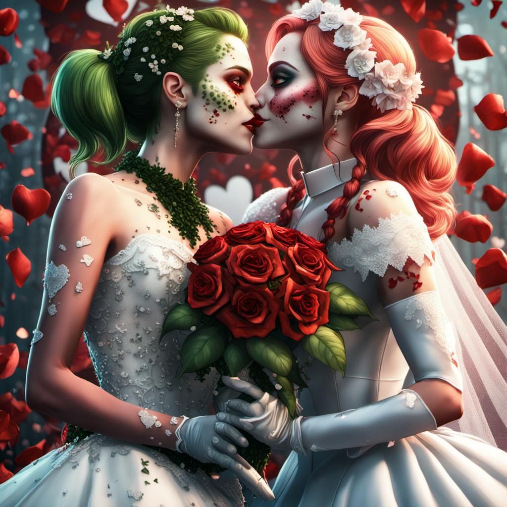 Poison Ivy and Harley Quinn's Valentine's Wedding